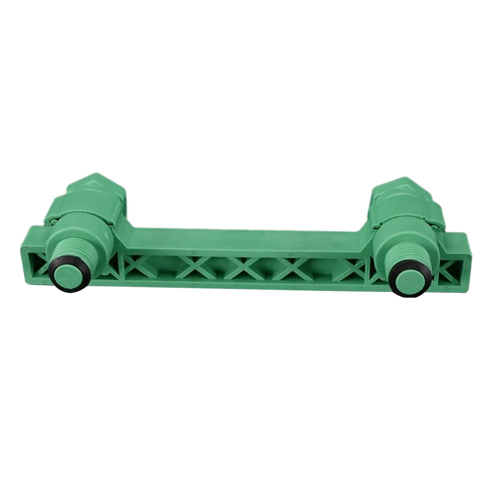 veasfak Shower Faucet 1 Piece Shower -- with Pressure Test Connector Accessories Green