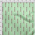 thumbnail image 3 of oneOone Georgette Viscose Fabric Arrow Sign Kasuri Print Fabric BTY 42 Inch Wide, 3 of 4
