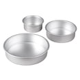 thumbnail image 3 of Wilton Aluminum 3-Tier Round Cake Pan Set, 3 of 8