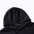 thumbnail image 4 of Kmbangi Men Sports Set, Solid Color Hoodie Zip Tops, Long Loose Pants Suit, 4 of 7