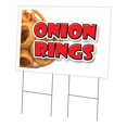 thumbnail image 1 of SignMission C-2436 Onion Rings 24 x 36 Po. Panneau de Jardin & Piquet, 1 of 1
