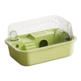 thumbnail image 1 of Tachiuwa Habitat Hamster Cage Portable Openable Top Transparent House Small Animal Cage for Rats Small Animals Gerbils Hedgehog Rabbits green, 1 of 9