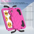 thumbnail image 5 of kids Tablet Case for Samsung Galaxy Tab A9+ 11" 2023 Full Protection with Handle Bracket Shockproof Cover for Galaxy Tab A9 Plus Light Purple A9 Plus (11 Inch), 5 of 5
