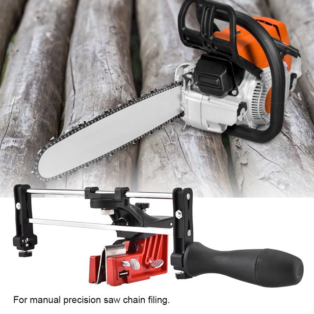 POCREATION Bar Mounted Chainsaw, High Reliability Sturdy And Durable Bar Mount Chain, Good Strength Metal Material Forestry Fishery For Agriculture Animal Husbandry