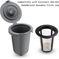 thumbnail image 3 of Tasse-filtre Réutilisable pour Cuisinart, Gris (Lot de 2), 3 of 5