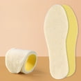 thumbnail image 1 of Jusqu'à 40 % de Rabais Cadeaux Oefntac Semelles en Laine Semelles en Laine Thermiques avec Évents d'Aération Haute Résilience Coussin Chaud pour Bottes d'Hiver Chaussures de Randonnée Protection par Temps Froid, 1 of 5