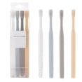 thumbnail image 2 of Extra Toothbrush for Sensitive Gums,Micro Fur Manual Toothbrush,Toothbrushes Multi Pack Soft,Toothbrushes Soft Adult,Nano Toothbrush for Sensitive Gums, Extra Soft Toothbrushes Adult Teeth,4pc, 2 of 9