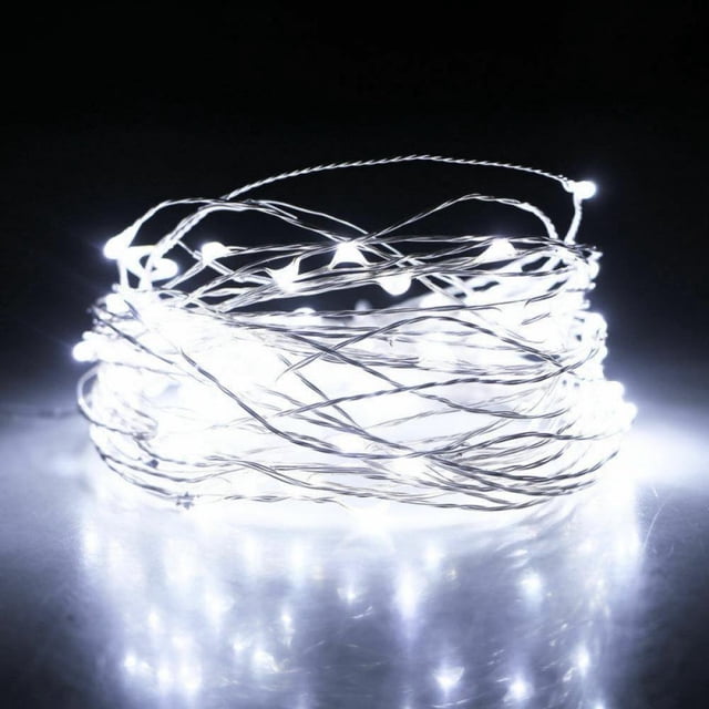 20 LED 6.56Ft Led String Lights Warm White Firefly USB Plug in Starry Lights with Remote Waterproof Copper Wire Decorative Fairy Lights for Valentine‘s Day