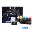 thumbnail image 1 of 13Pcs Fluid Pouring Acrylic Paint Set, 1 of 5