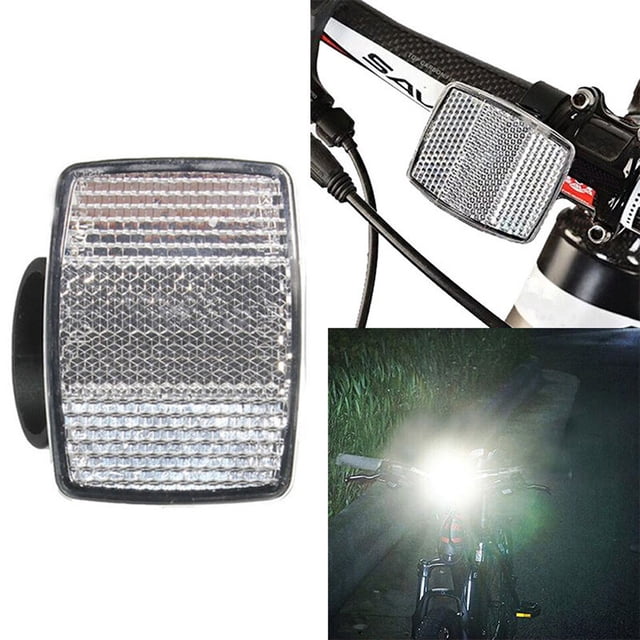 Boovnll Bicycle Accessories, Handlebar Mount Safe Reflector Bicycle Bike Front Rear Red / White New, Bike Accessories for Adult Bikes, Mountain Bike Accessories, Bike Accessories