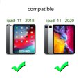 thumbnail image 2 of Mignova for iPad Pro 11 2020 Case,Hybrid Heavy Duty Three Layer Full-Body Shockproof Armor Defender Rugged Protective Case Cover with Stand for Apple iPad Pro 11 Inch Case 2020/2018(Black/Blue), 2 of 6
