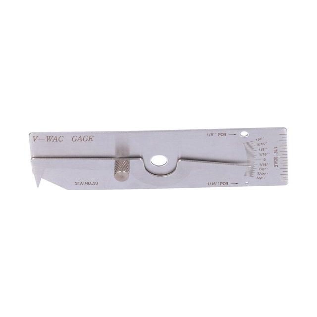V-WAC Type Weld Depth Inspection Ruler Weld Undercut Ruler Undercut Depth Ruler