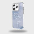 thumbnail image 1 of Caseco iPhone 15 Pro Max Case With Mag-Safe - Blue Flower, 1 of 5
