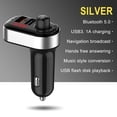 thumbnail image 1 of HOARBOEG USB In-Car Adapter Wireless Bluetooth Kit QC3.1 Fast USB Charger Hands FM Bluetooth Transmitter Clearance Sale Holiday Gifts, 1 of 7