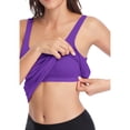 thumbnail image 3 of Charmo Camisole pour Femmes avec Soutien-Gorge Rembourré Intégré, Bretelles Larges Ajustables, Camisole en Coton, Chandails Cami, 3 of 6