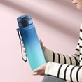 thumbnail image 4 of Bouteille d'Eau de Sport Extérieure Grande Capacité, Gobelet avec Couvercle Verrouillable Étanche, Tasse Portable à Ressort avec Filtre Intégré, Plastique Résistant à la Chaleur pour Randonnée Gym Voyage, 4 of 7