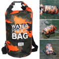 thumbnail image 2 of ziyahi Bag Surfing Waterproof Sack Leakproof Outdoor Rafting Boating Floating Orange 20L, 2 of 5