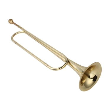 lionlar B Flat Bugle Brass Bugle Bugle with Mouthpiece for Beginner Cavalry Children