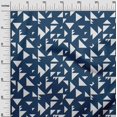 thumbnail image 3 of oneOone Cotton Cambric Fabric Triangle Geometric Print Sewing Fabric BTY 56 Inch Wide, 3 of 5
