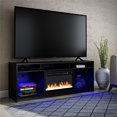 thumbnail image 1 of Ameriwood Home Luna Fireplace TV Stand for TVs up to 65", Black Oak, 1 of 9