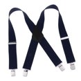 thumbnail image 4 of Bretelles à Clip Robustes, Sangles Ajustables pour Hommes Sans Clips pour Bleu Marine, 4 of 7
