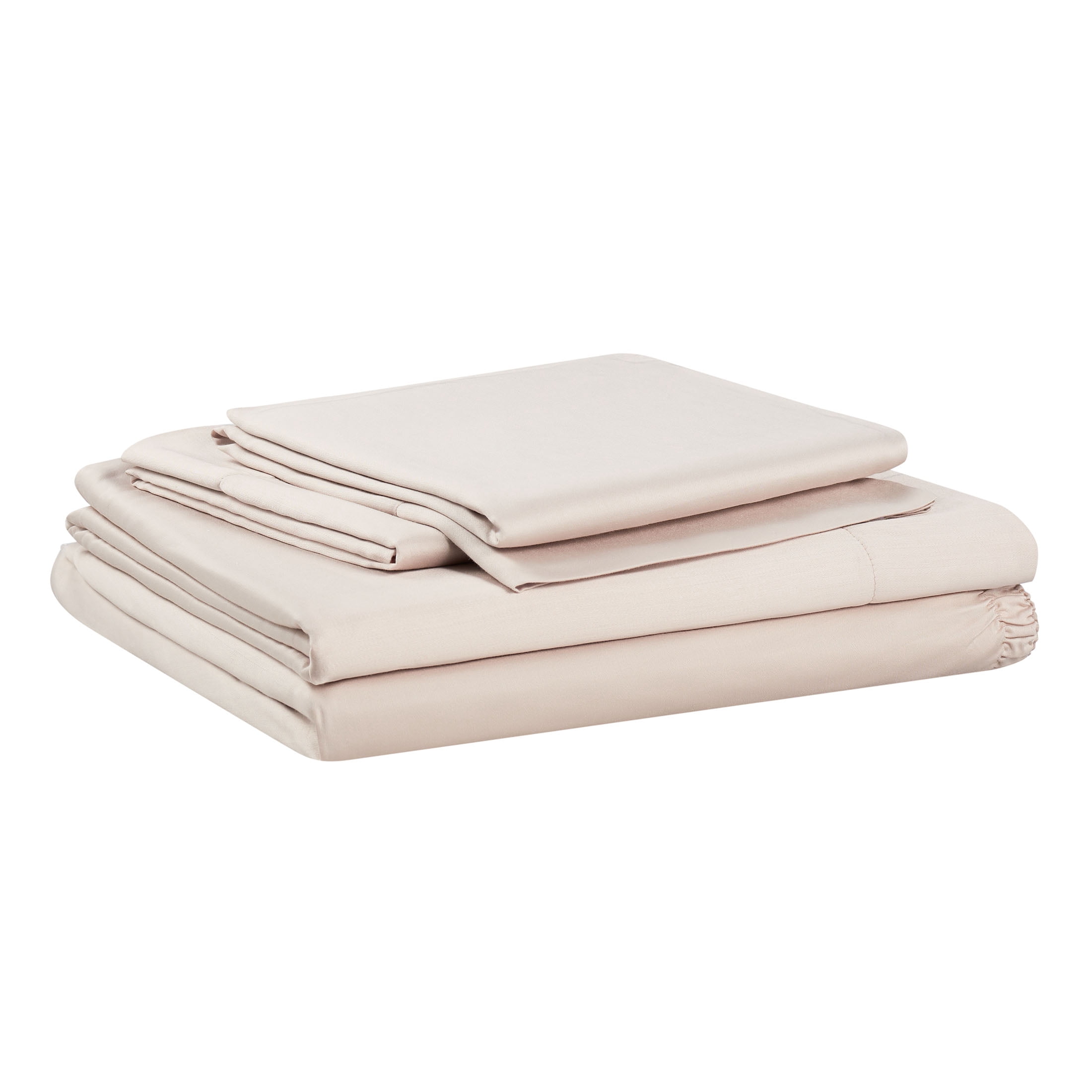 Allswell 300 Thread Count Soft & Silky 4-Piece Viscose from Bamboo Sateen Sheet Set