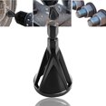 thumbnail image 1 of External Deburring Tool, Hexagon-Black-2pcs Chamfering Tool Stainless Steel High Speed ​​External Drill Deburring Tool Quickly Repairs Damaged Metal External Chamfer Deburring Tool, 1 of 5