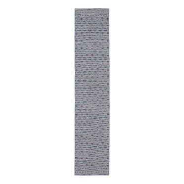Linon Marion Helia Polyester 2' x 10' Runner Rug in Cream