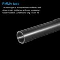thumbnail image 4 of Unique Bargains Tuyau Acrylique Transparent Rigide Tube Rond 24mm ID 30mm OD 6 Pouces pour Lampes et Lanternes Système de Refroidissement par Eau, 4 of 6