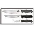 thumbnail image 1 of Victorinox Ensemble de Couteaux de Chef Fibrox Pro 3 Pcs (10 Pouces) - Noir, 1 of 6