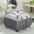 thumbnail image 4 of Dvkptbk Laundry Hampers Mesh Laundry Hamper with Wide Opening and Side Pocket Breathable Sturdy Foldable and Space Saving for Laundry Clothes and Storage Organization and Storage, 4 of 6
