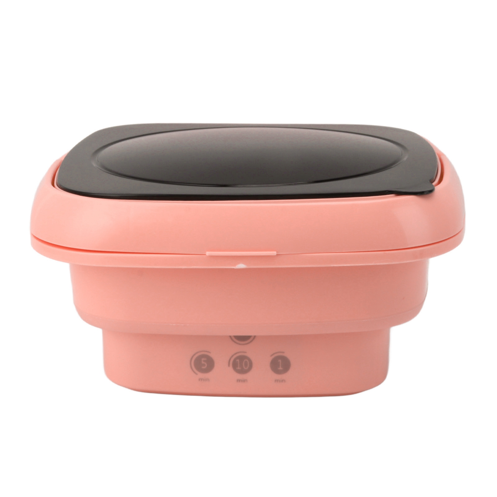 Foldable Washing Machine, Foldable Laundry Washer Mini Foldable Washer Mini Portable Bucket Laundry Washer Portable Travel Washer with Black Lid for RV Travel Apartment