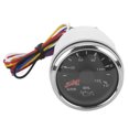 thumbnail image 4 of PSI Display, Acid Resistant 52mm/2.0in Pointer Oil Pressure Gauge IP67 Waterproof  For Engines For Automobiles For Engineering Machinery White,Black, 4 of 8