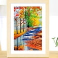 thumbnail image 3 of Wooden Photo Frame Home Living Room Hallway Picture Poster frame poster Wall Mounted Frame, Size A4, Wooden Color, 3 of 9