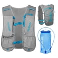 thumbnail image 1 of AONIJIE Sac à Dos d'Hydratation de Course avec Flasque Souple 2*500 ml et Vessie 1,5 L, Gilet d'Hydratation Ajustable et Léger pour Randonnée Cyclisme Course Marathon, 1 of 5