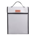 thumbnail image 1 of Fireproof Document Bag Waterproof Security Foldable Bags Safe Box Money Battery Cash Passport Organizer;Fireproof Document Bag Waterproof Safe Box Money Battery Passport Organizer, 1 of 5