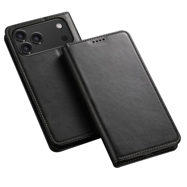 Case For Iphone 17/17 Pro/17 Pro Max/17 Air, Magnetic Flip Folio Leather Cover Stand Function Shockproof Shell