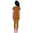 thumbnail image 3 of Moomaya Ensemble de Vêtements de Nuit Broderie Pastèque Pyjamas Slimfit 2 Pcs Set, 3 of 6