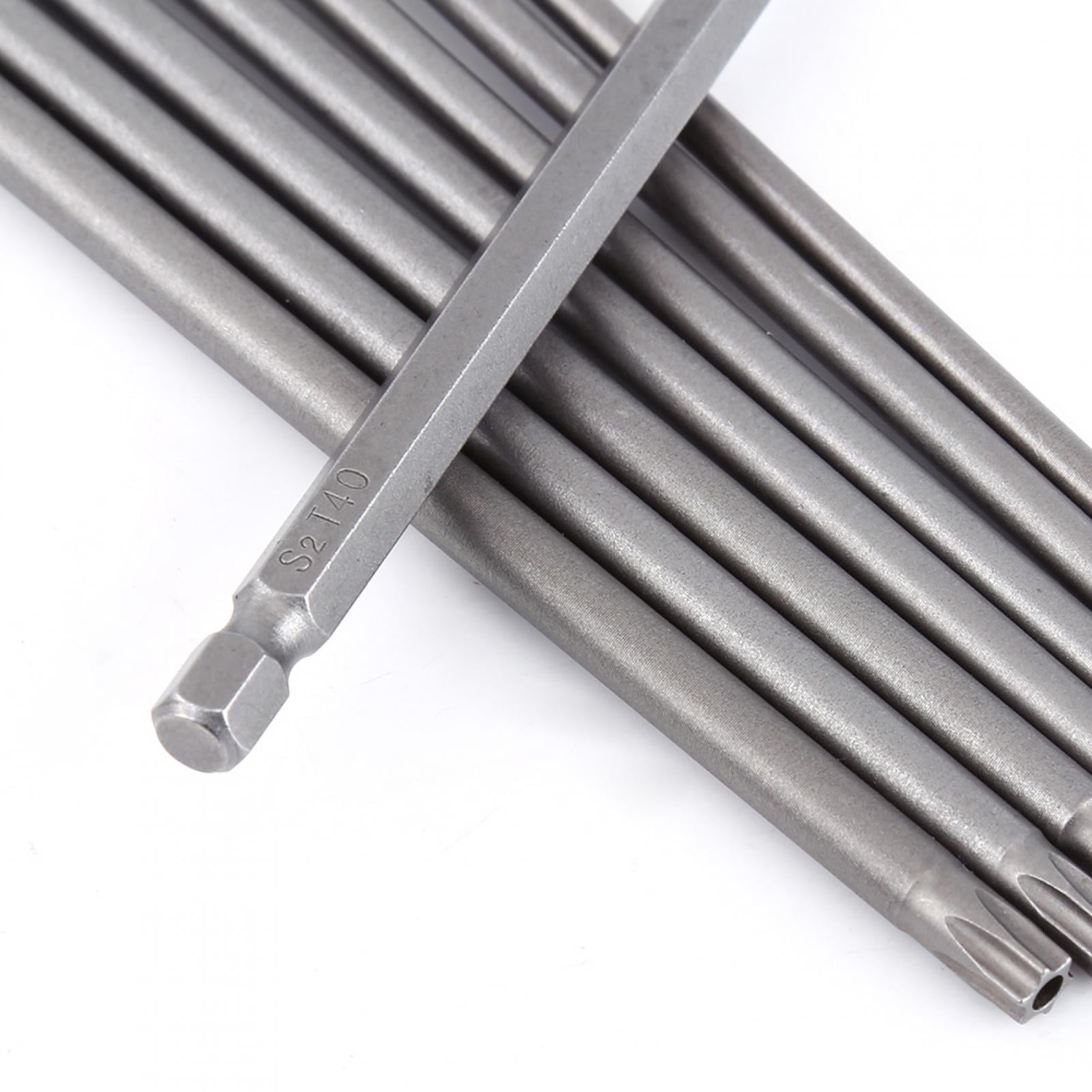150mm 8Pcs S2 Screwdriver Bit,Hand Tools Magnetic Screw Driver Set for Electric Air Drills