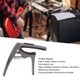 thumbnail image 3 of Metal Guitar Capo 3 In 1 - Portable Damping Clip For Acoustic Electric Guitars And Ukulele - Excellent Material, Sound Quality & Versatility, 3 of 8