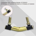 thumbnail image 3 of 2Pcs 597069702 Drag Link Sub Assembly Tie Rod Kit for Craftsman 436887 583513501, 3 of 9