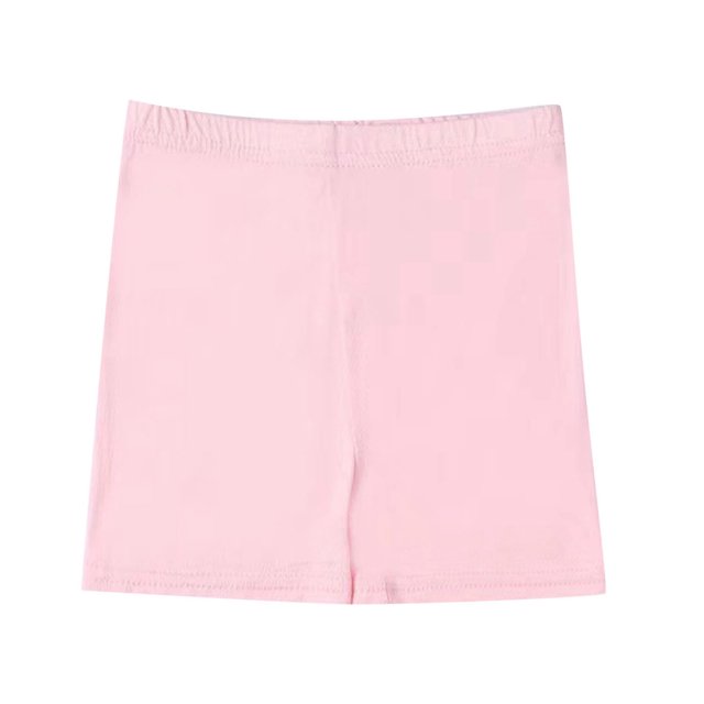 Kids Girls Dance Shorts Solid Color Breathable Bike Shorts PK1 4-5 Years