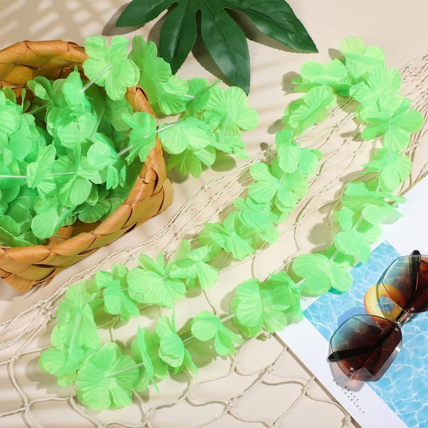 30 Pièces Collier de Fleurs Hawaienne, Coloré Leis Hawaïens Décorations de Fête, Guirlande Fleurie Hawaienne pour - Beaux-Arts et Loisirs créatifs 30 Pièces Collier de Fleurs Hawaienne, Coloré Leis Hawaïens Décorations de Fête, Guirlande Fleurie Hawaienne pour - Beaux-Arts et Loisirs créatifs
