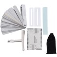 thumbnail image 2 of Complete Tools Guitar Tools Set Guitar Radius Gauge Convenient Bass for Banjo Mandolin Electric Guitar, 2 of 7