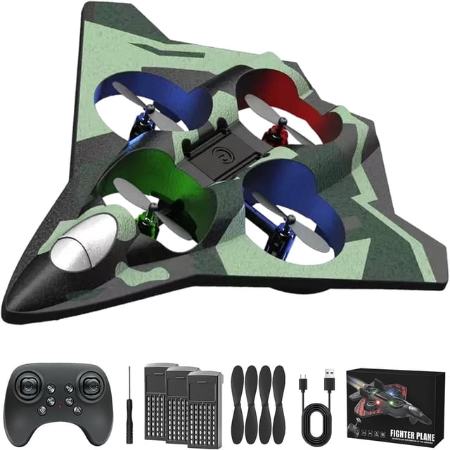 2026 Remote Controlled Stunt Foam Toy with Altitude Hold and Adjustable Speed for Educational Play