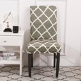 thumbnail image 2 of RisingPro Spandex Stretch Wedding Banquet Chair Cover Morocco Party Decor Dining Room Seat Cover, 2 of 7