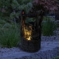 thumbnail image 2 of Angelo Décor Corra Indoor/Outdoor Tabletop Fountain with energy-efficient pump and LED accent lighting, 2 of 5