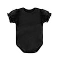 thumbnail image 1 of Baby Girl Summer Dress Short Sleeve Romper Off Shoulder 95% Polyester 5% Spandex, 1 of 7