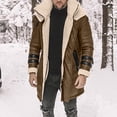 thumbnail image 1 of tumgatte Men's Fall/Winter Fashion Fleece Jacket Stretch Washed Top Jacket Up to 45% off, 1 of 7
