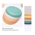thumbnail image 4 of Plastic Dinner Plates Plate Sets 8.9-Inch Whea-T Straw Plate - Microwave And Dishwasher Safe, Durable Plastic Plate - Set Of 4, 4 of 7